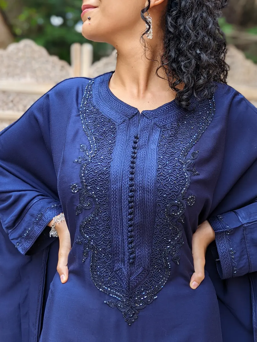 gandoura perlée