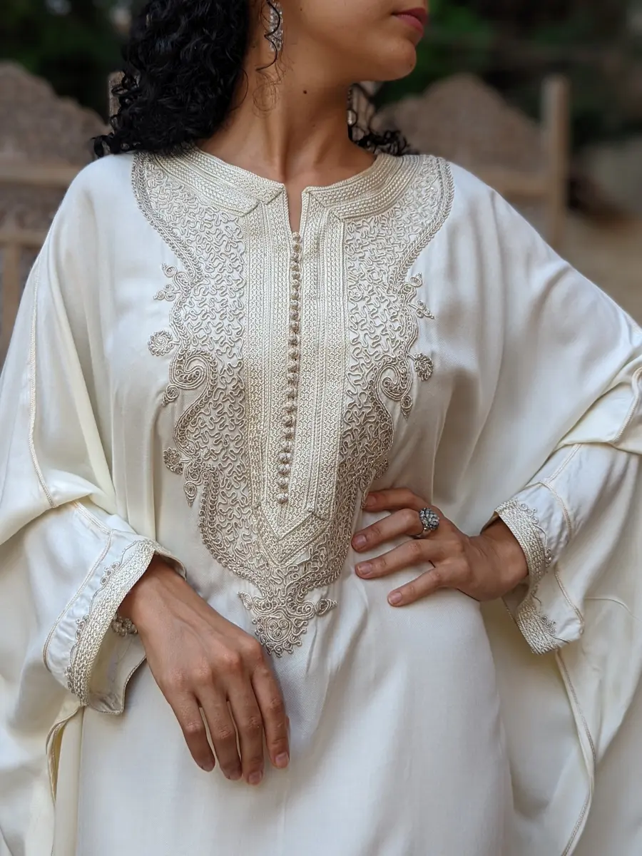 gandoura perlée