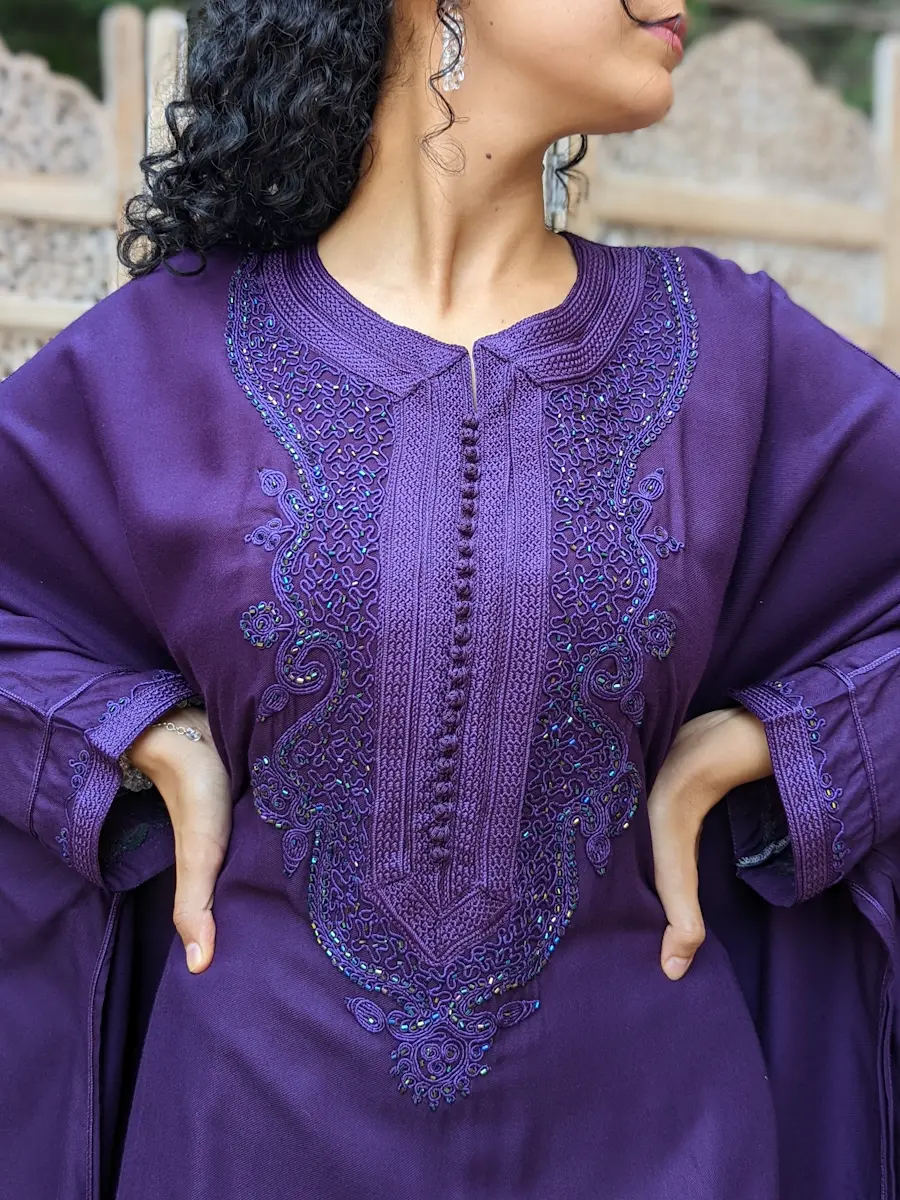 gandoura perlée