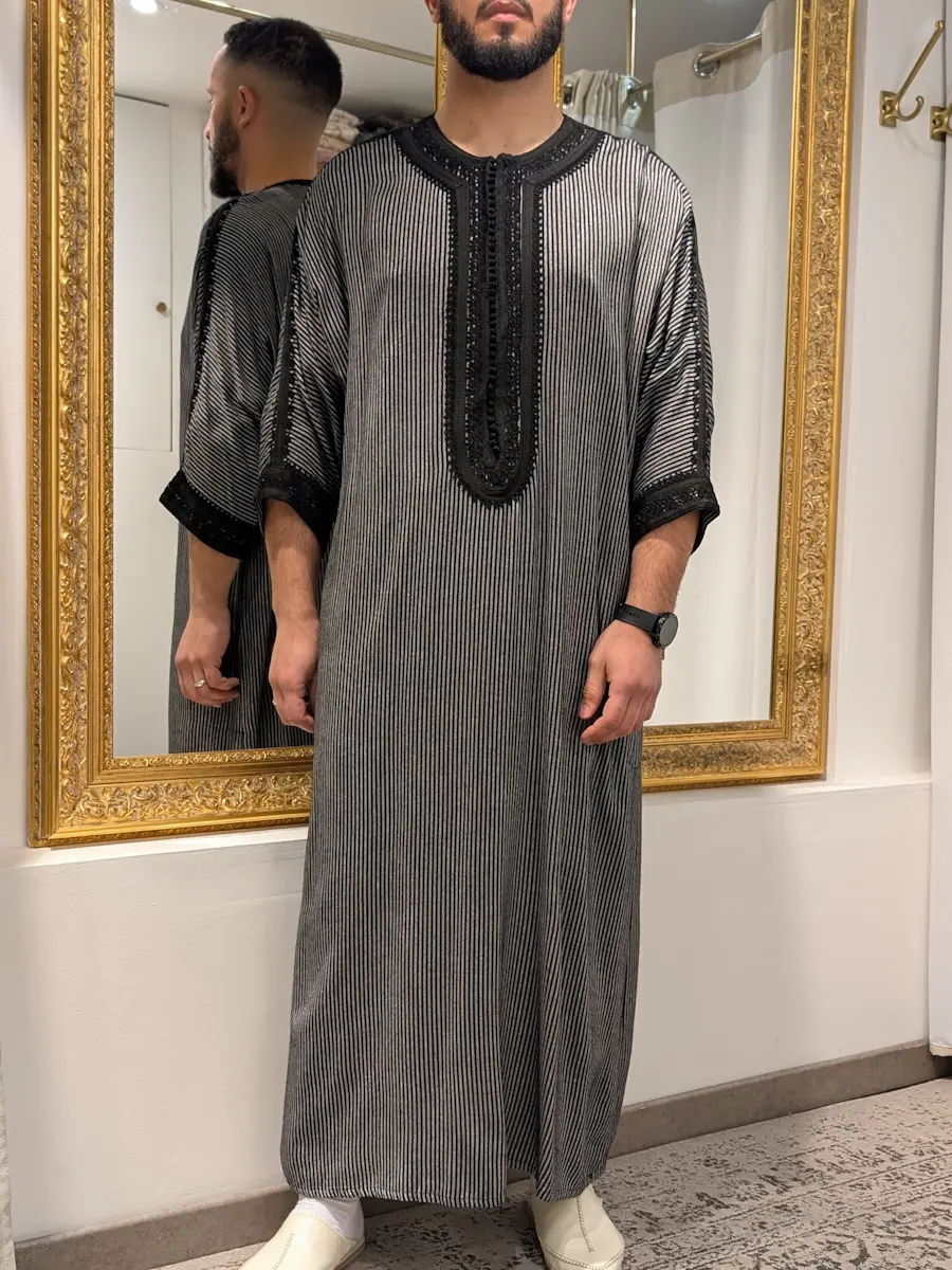 gandoura sami noir