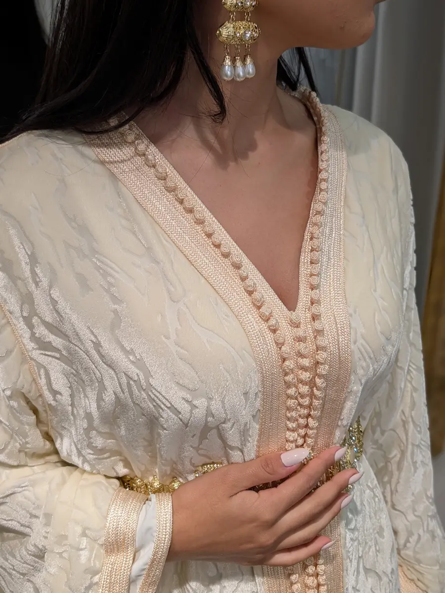 piece unique velour ecru 3