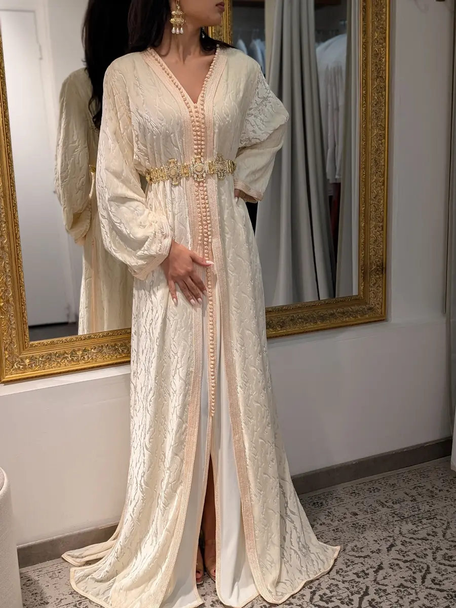 piece unique velour ecru 4