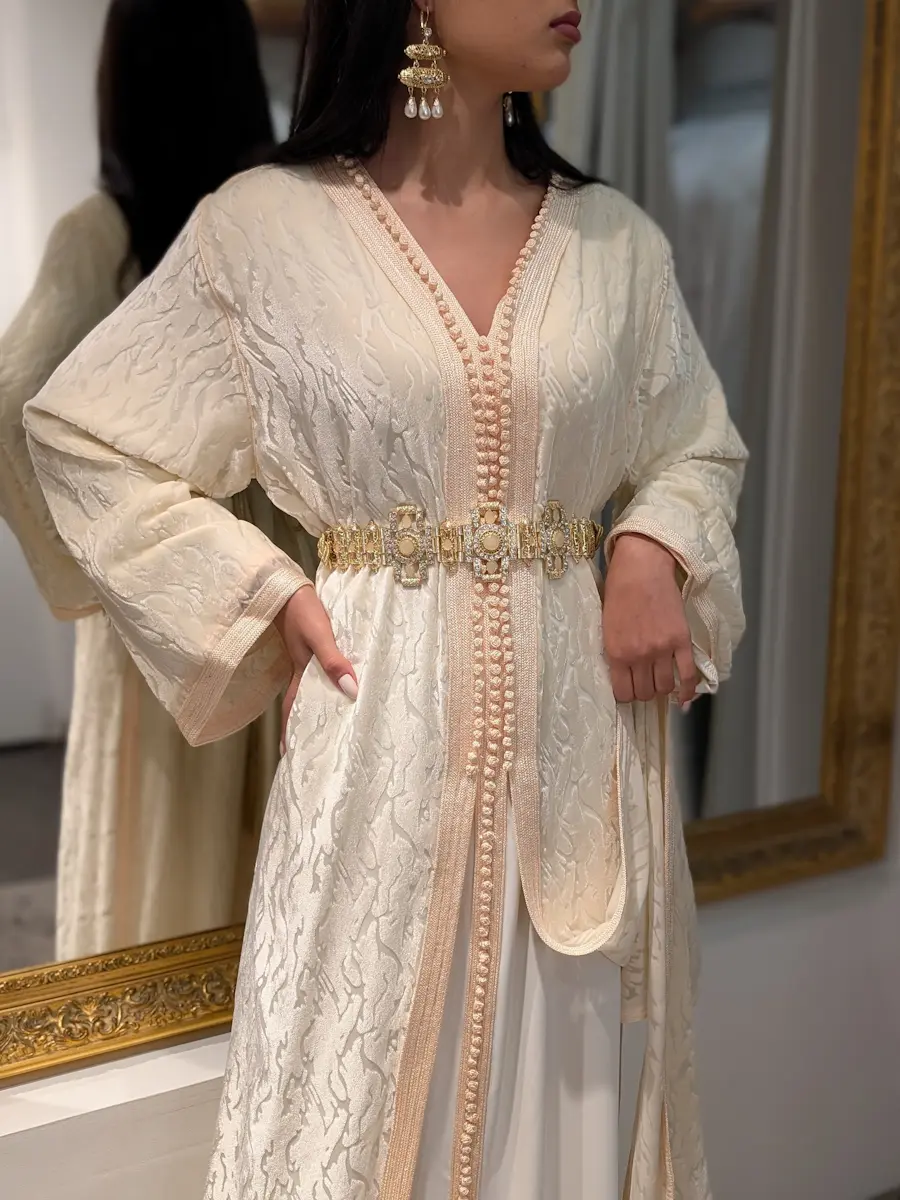 piece unique velour ecru 6