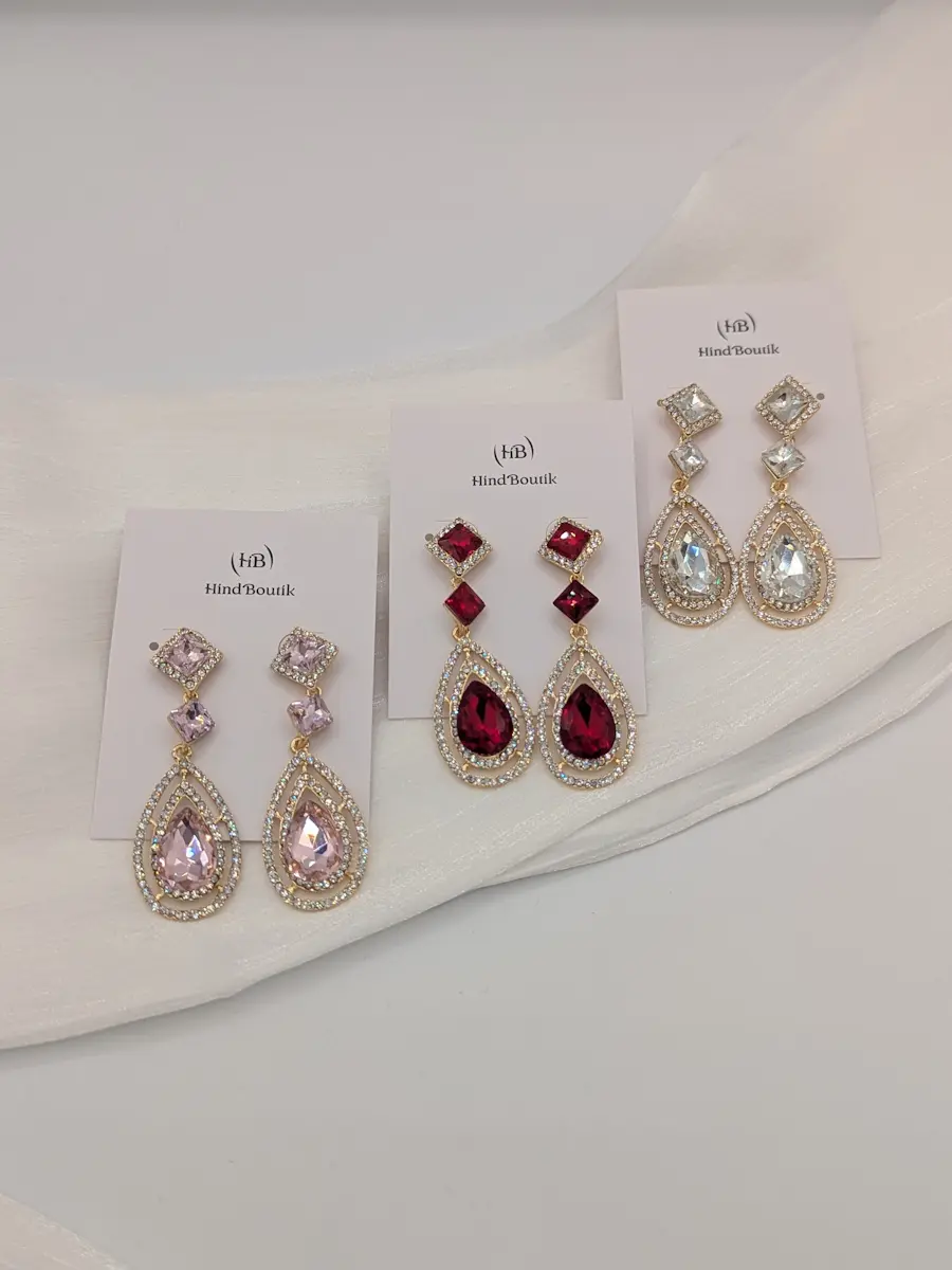 boucle d'oreille goutte 1
