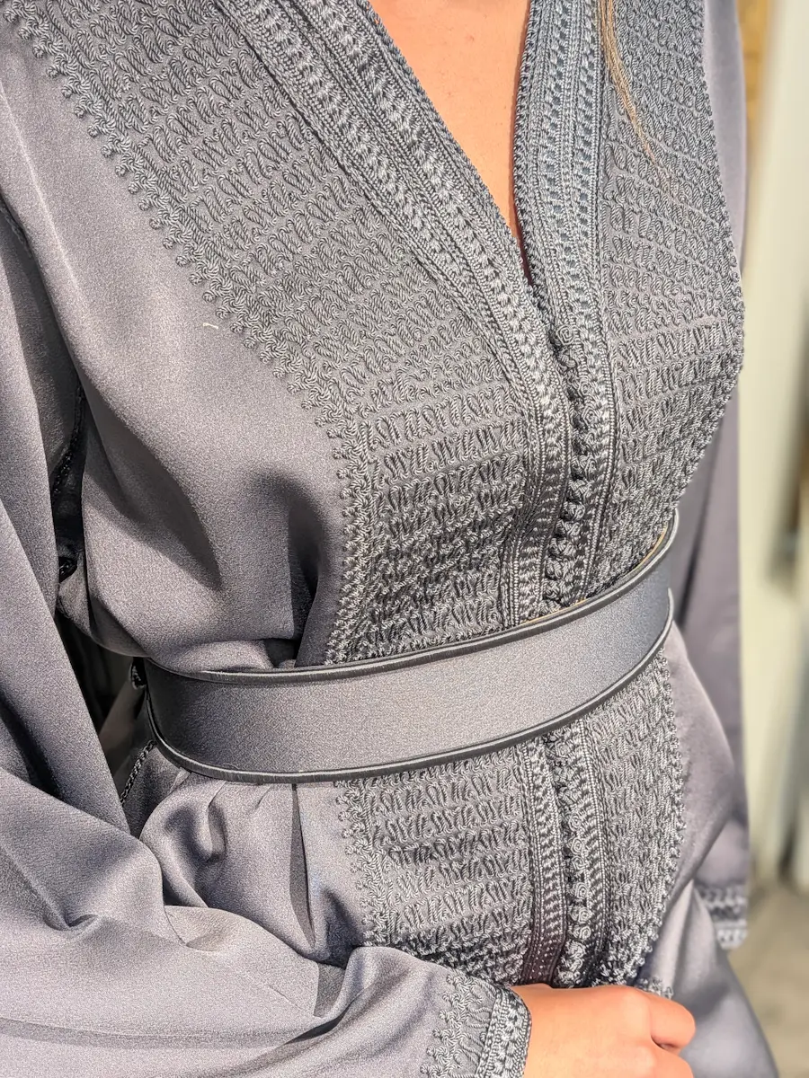 caftan broderie bleu roi (copie)