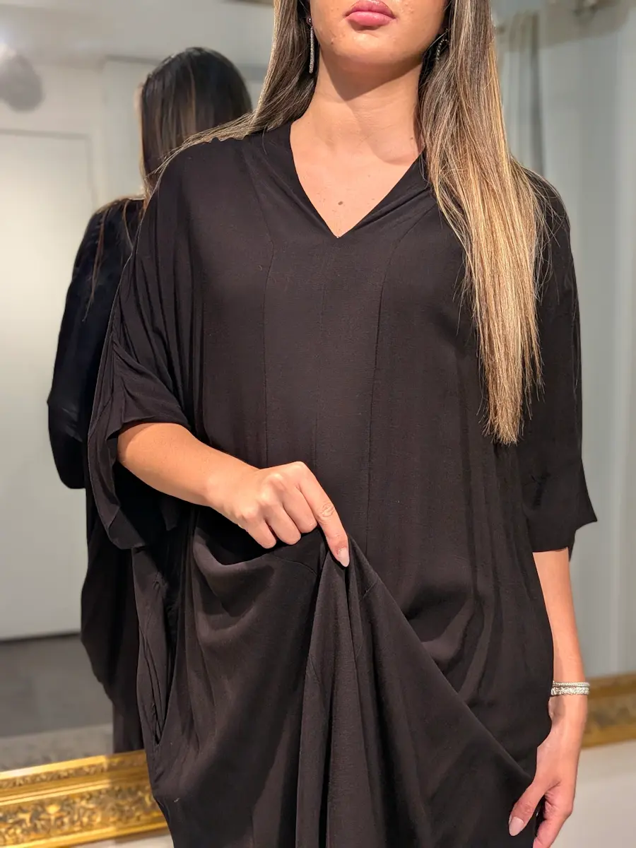 gandoura salwa noir 4